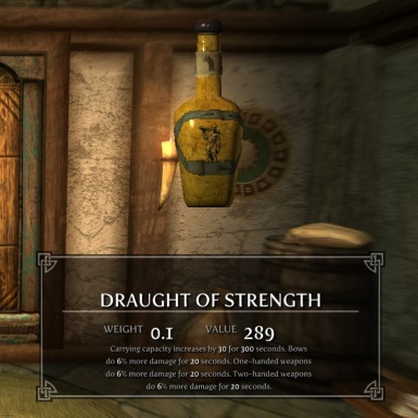 Potion Of Strength Bow Dmg